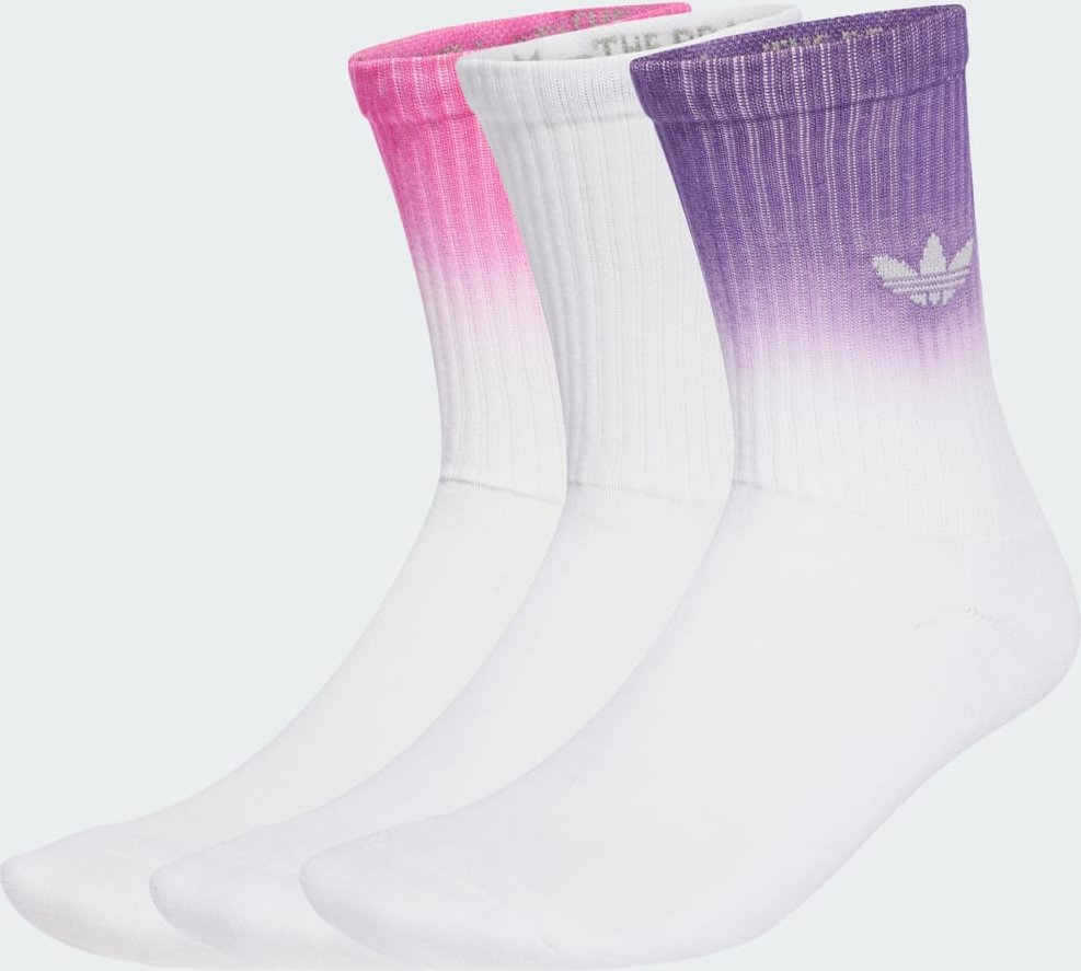 3 Paar Ombré Crew Socken