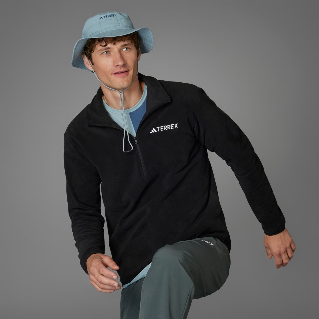 Thumbnail - Multi Essentials 1/2 Zip Fleeceoberteil