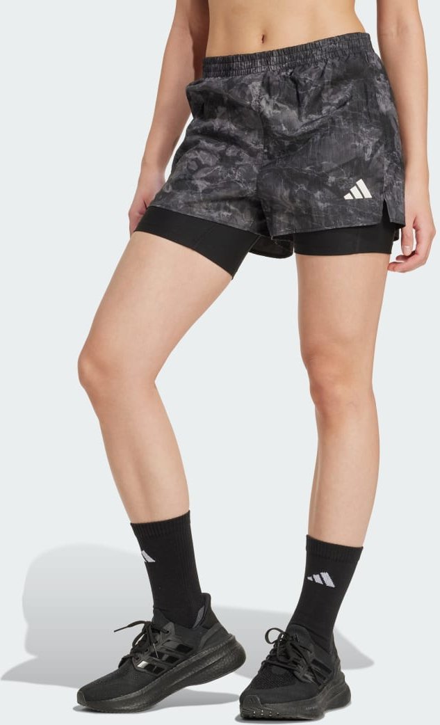 Own The Run Spray Dye 2-In-1 Shorts