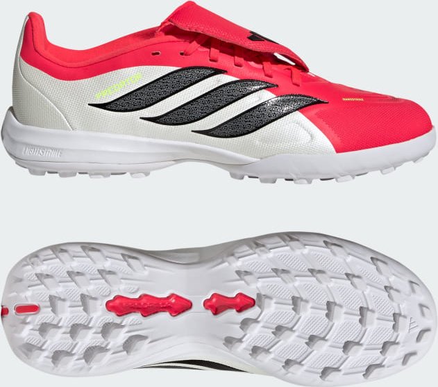 PREDATOR LEAGUE Kids Fußballschuhe, Rollrasen, umschlagbare Zunge