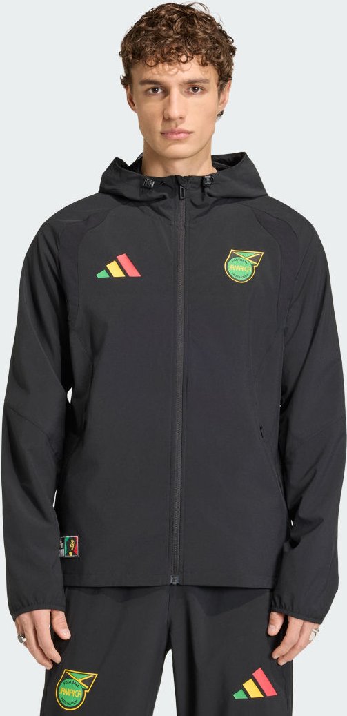 Jamaika x Bob Marley Tiro Travel Full Zip Windbreaker