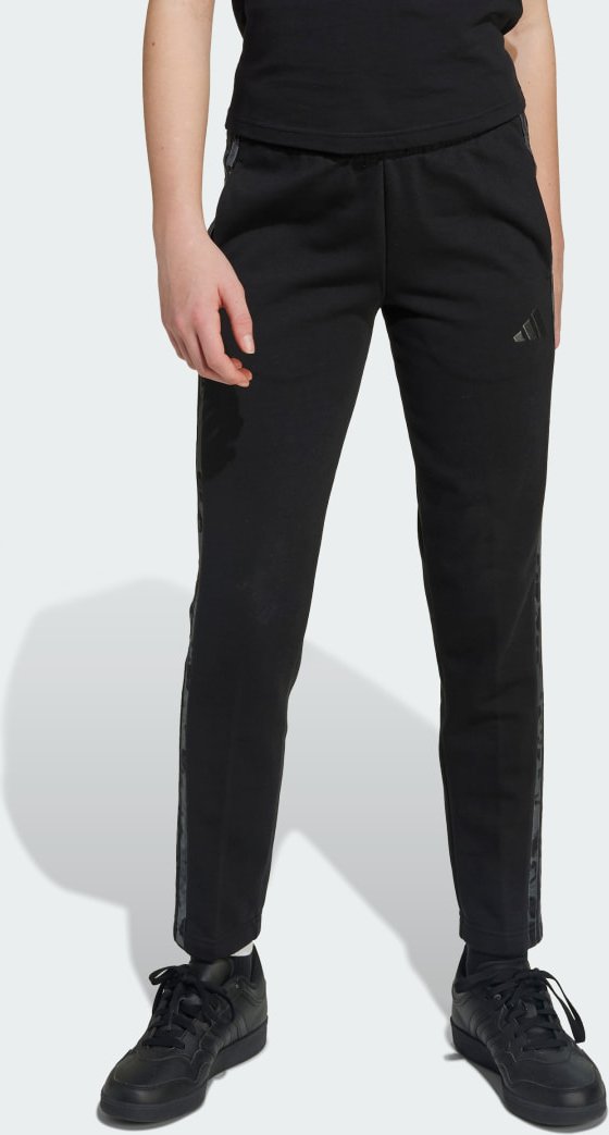 adidas Girls 3-Streifen Animal French Terry Hose für Kinder