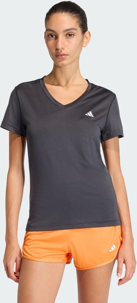 Thumbnail - adidas Workout Essentials T-Shirt mit V-Ausschnitt
