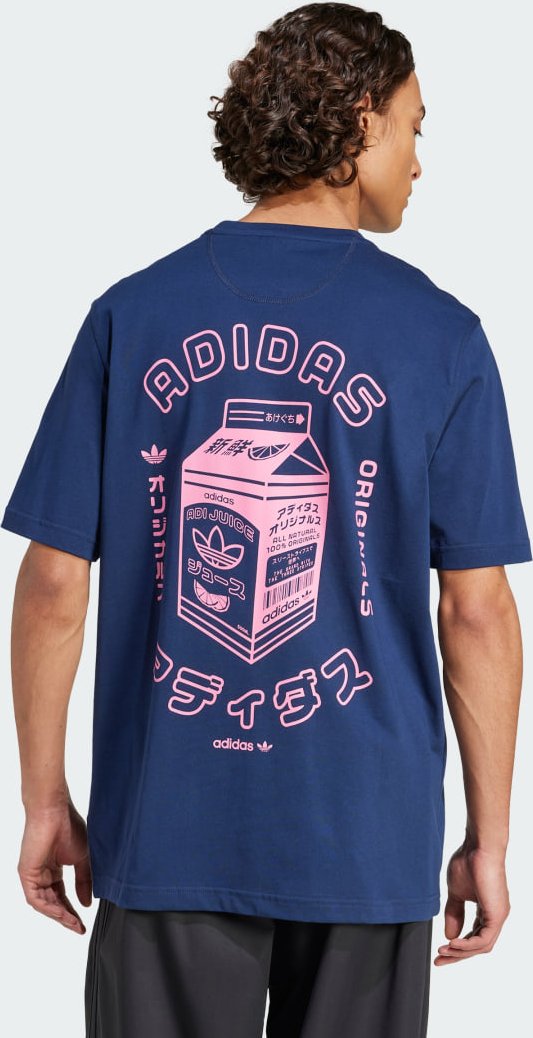 Japanese Juice Packaging Graphic T-Shirt