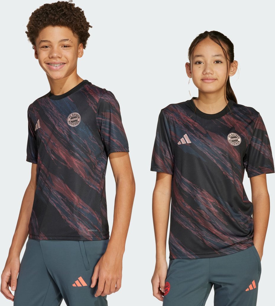 Thumbnail - FC Bayern München 25/26 Kids Pre-Match Shirt