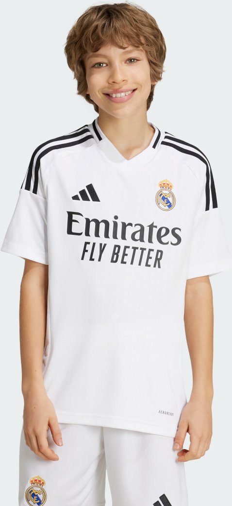Thumbnail - Real Madrid 24/25 Kids Heimtrikot