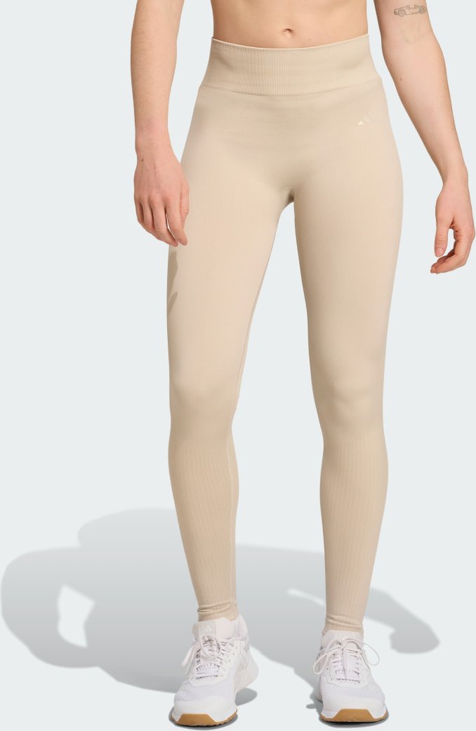 Thumbnail - Workout Essentials Leggings, komplette Länge, gestrickt