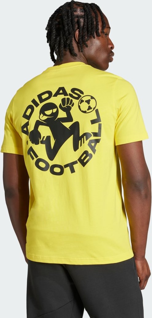 Thumbnail - Football Sticker Graphic T-Shirt