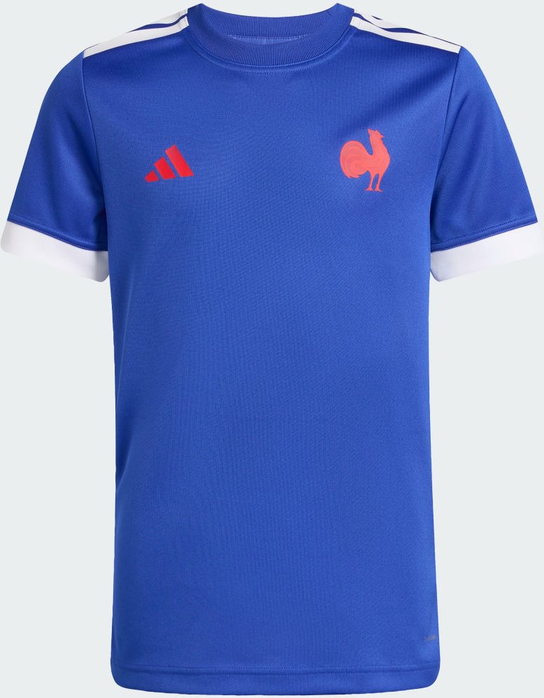 Frankreich Rugby Home Replica Fan-T-Shirt Kinder