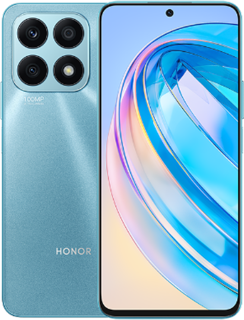 HONOR X8a 6GB+128GB/MediaTek Helio G88/Cyan Lake/Ultra-Kamera mit 100 MP