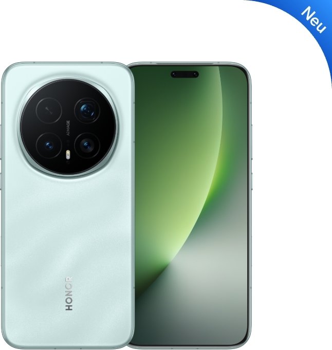 HONOR Magic8 Pro 12+512GB Sky Cyan, Snapdragon? 8 Elite Gen 5, 200 MP KI Ultra-Nachtkamera, 6270mAh, IP68/IP69/IP69K