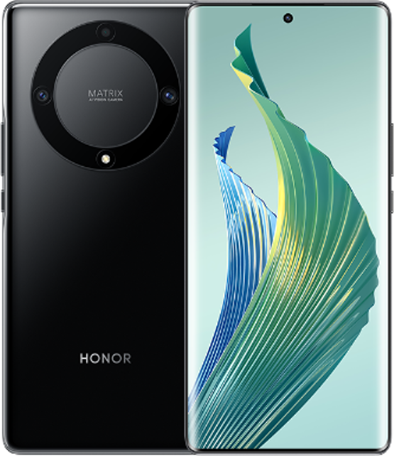 HONOR Magic5 Lite 5G 8GB+256GB/Qualcomm Snapdragon 695/Midnight Black/Farbdisplay mit 1,07 Mrd. Farben