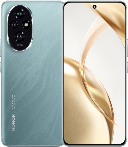 HONOR 200 8GB+256GB, Snapdragon 7 Gen 3 , Emerald Green, 5200 mAh Akku