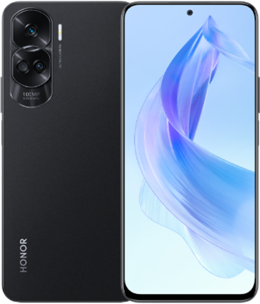 HONOR 90 Lite 8GB+256GB,MediaTek Dimensity 6020,Midnight Black,6,7" FullView Display