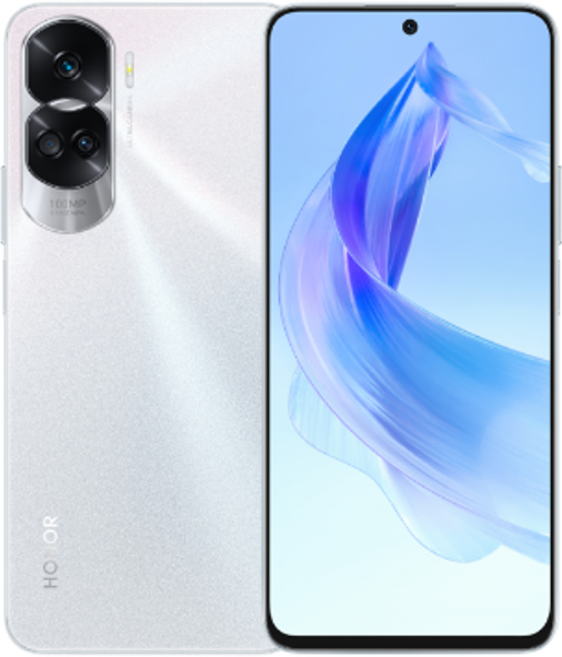 HONOR 90 Lite 8GB+256GB,MediaTek Dimensity 6020,Titanium Sliver,6,7" FullView Display