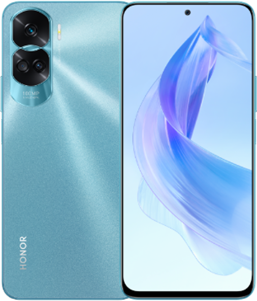 HONOR 90 Lite 8GB+256GB,MediaTek Dimensity 6020,Cyan Lake,6,7" FullView Display