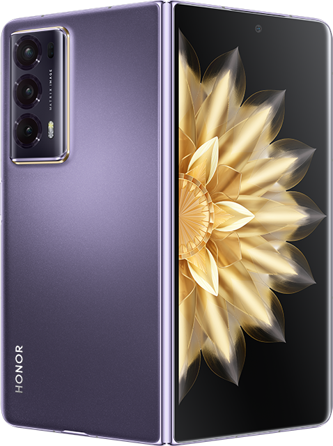 HONOR Magic V2 16GB+512GB,Snapdragon 8 Gen 2, Purple, Super-light,Titanium Hinge