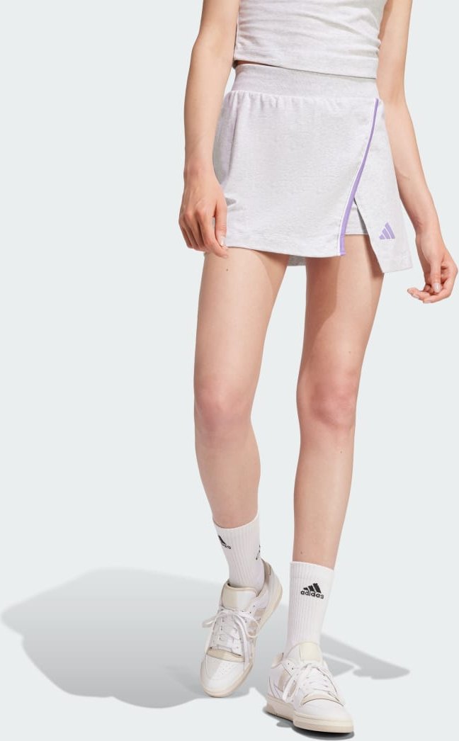 Essentials Color-Pop Cotton Skort