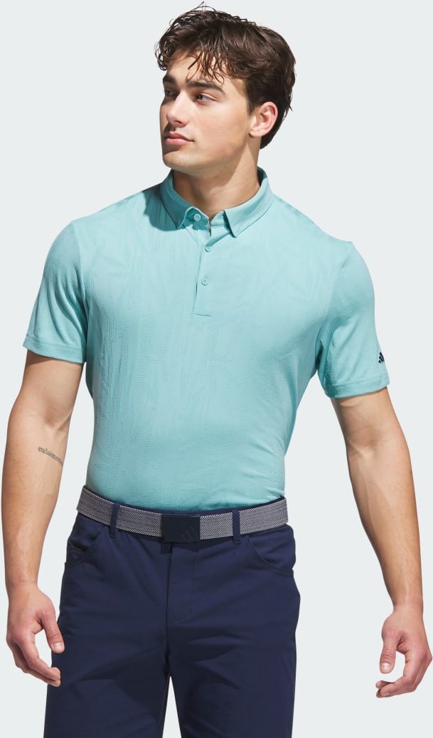 Strukturiertes Poloshirt