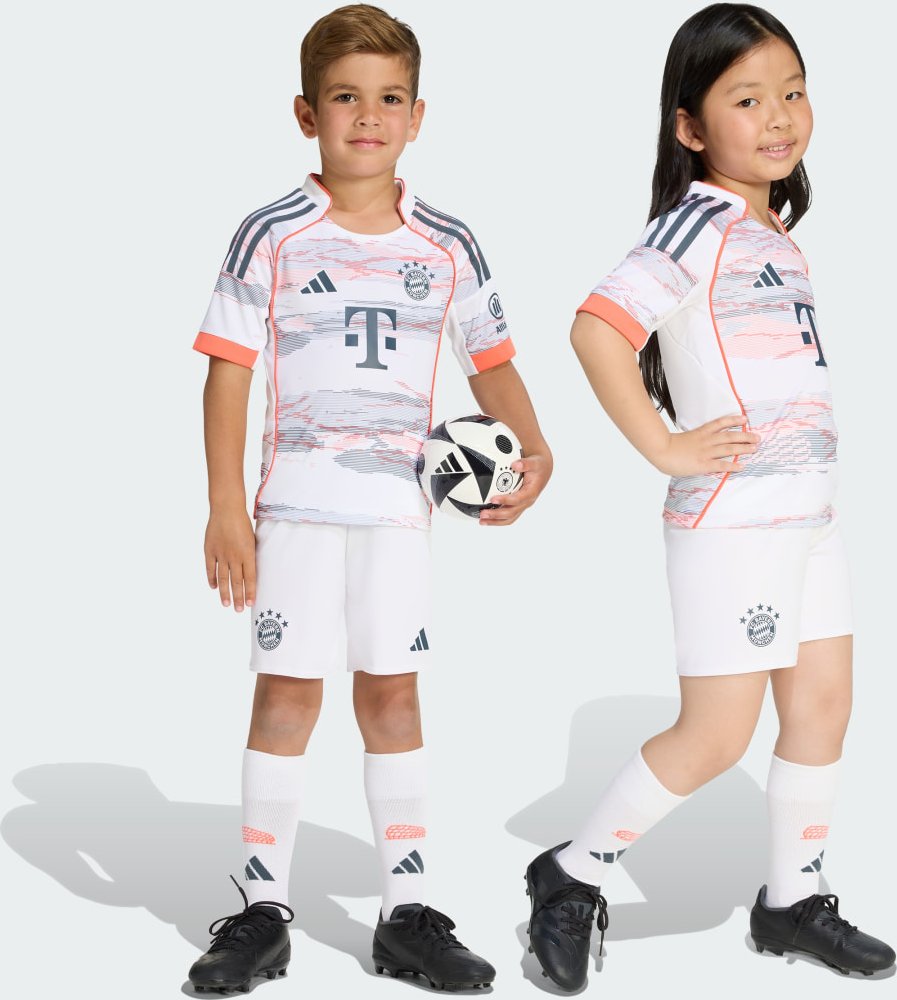 Thumbnail - FC Bayern München 25/26 Kids Mini-Auswärtsausrüstung