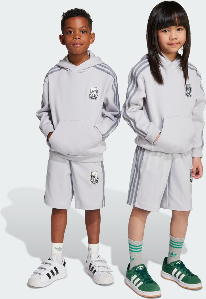 adidas x Minecraft Kids Hoodie Short Set