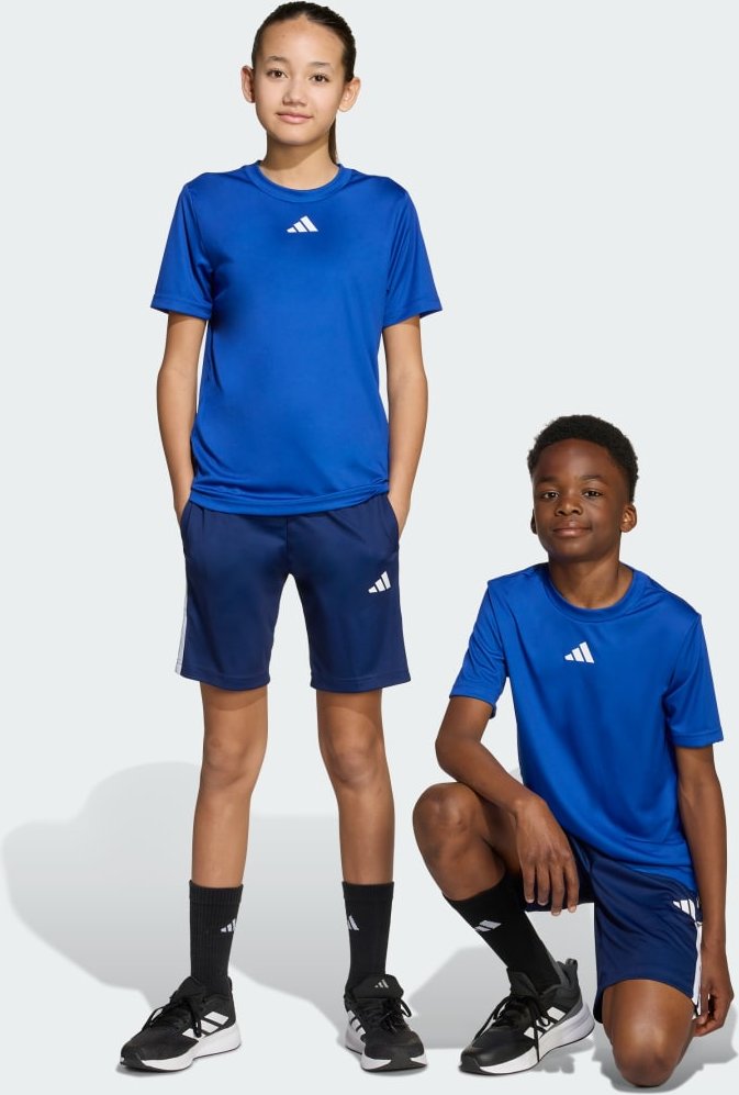 Train Essentials 3-Streifen Kids T-Shirt-Set