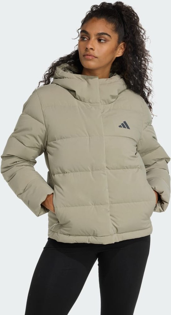 Helionic CLIMAWARM Daunenjacke mit Kapuze