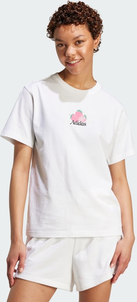 Farmers Market Strawberry Graphic T-Shirt