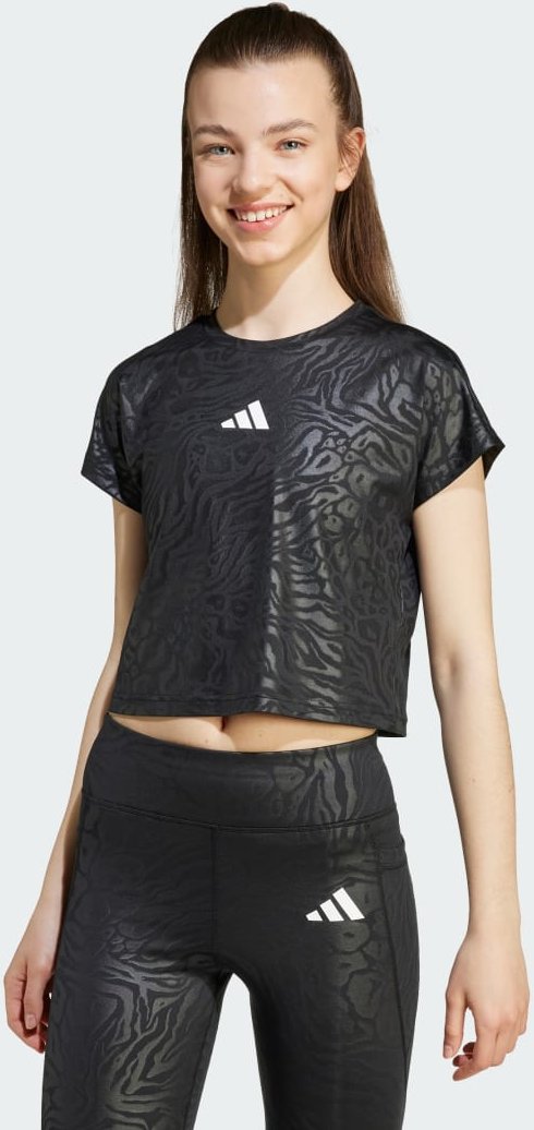All Sports Animalprint Crop-Shirt