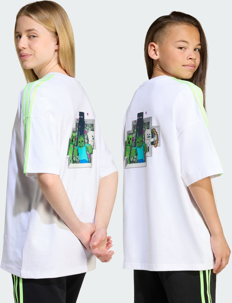 adidas Originals X Minecraft Kids Grafik Shirt