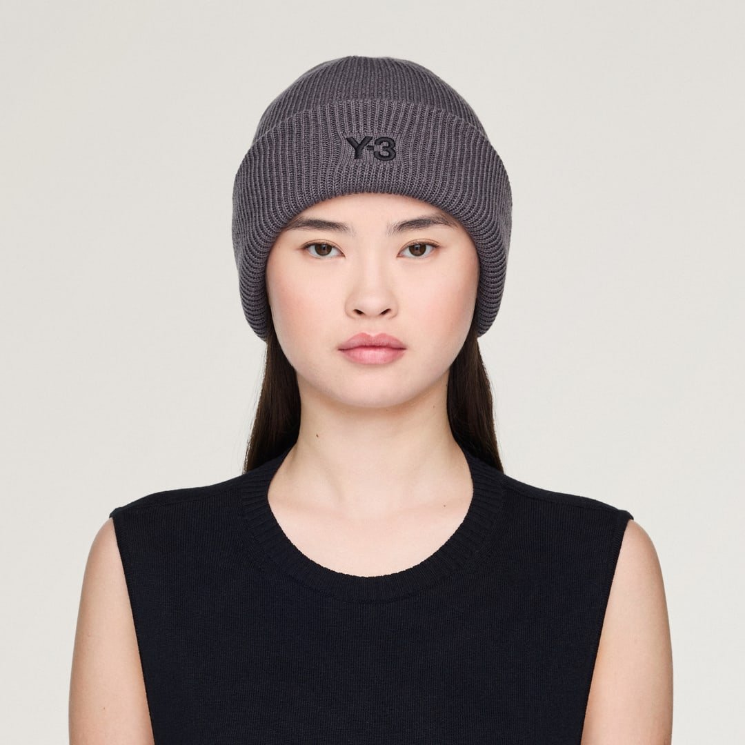 Y-3 Ikonische Strickmütze