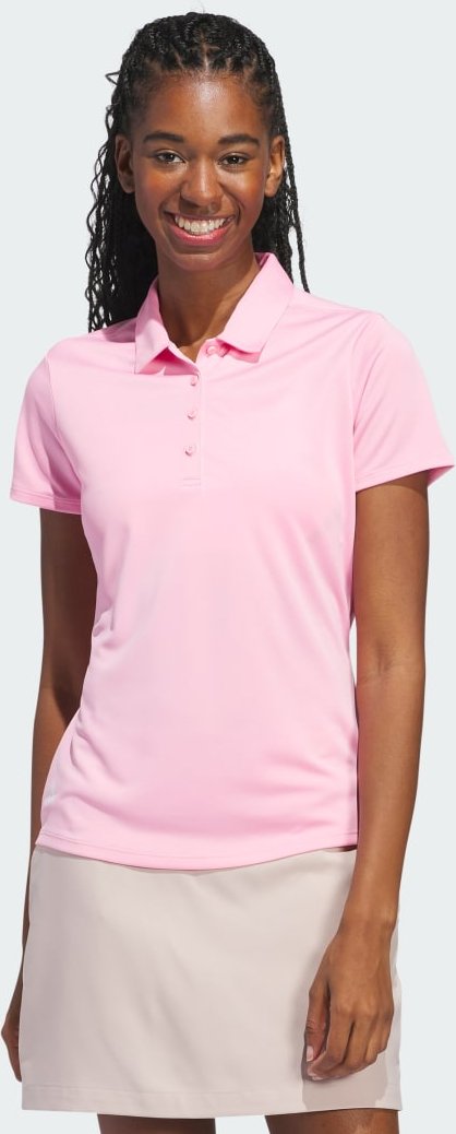Solid Performance Short Sleeve Poloshirt für Damen
