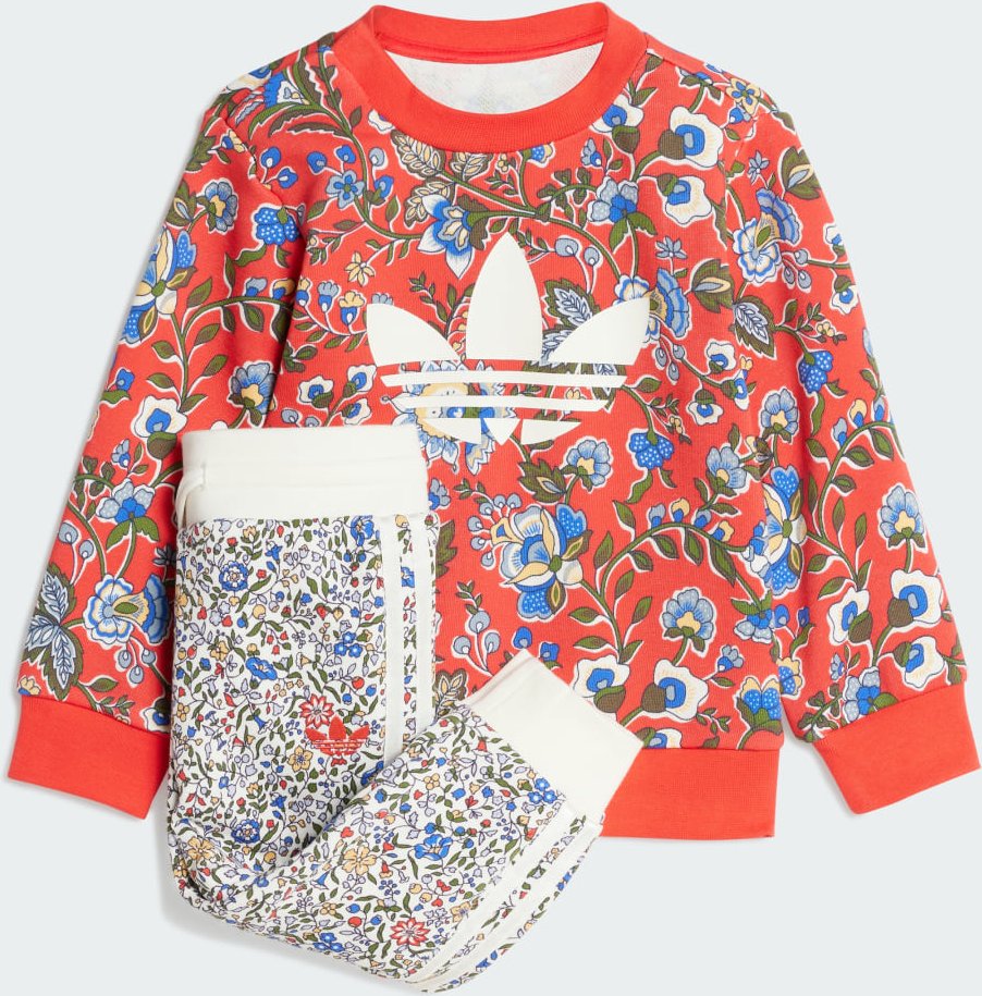 adidas Originals X Liberty London Crew Set für Kinder