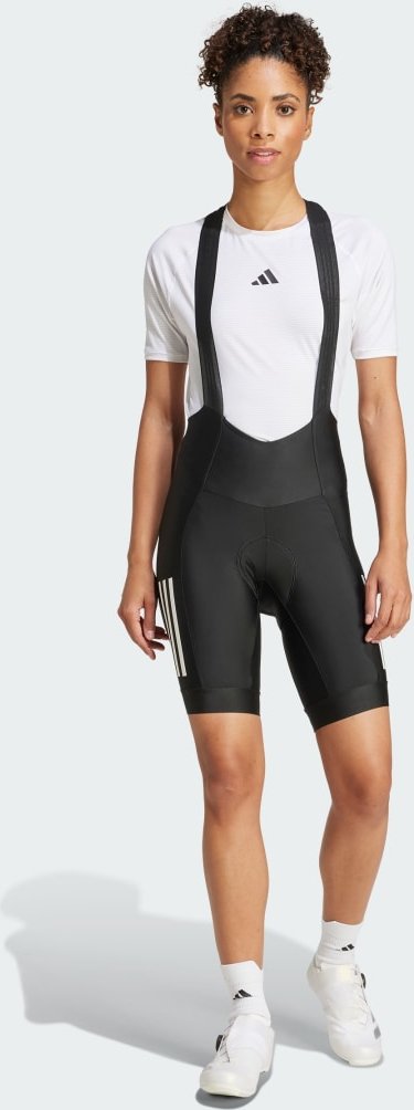Essentials 3-Streifen Padded Cycling Trägershorts