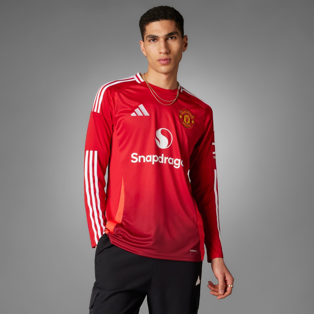 Manchester United 24/25 Long Sleeve Heimtrikot