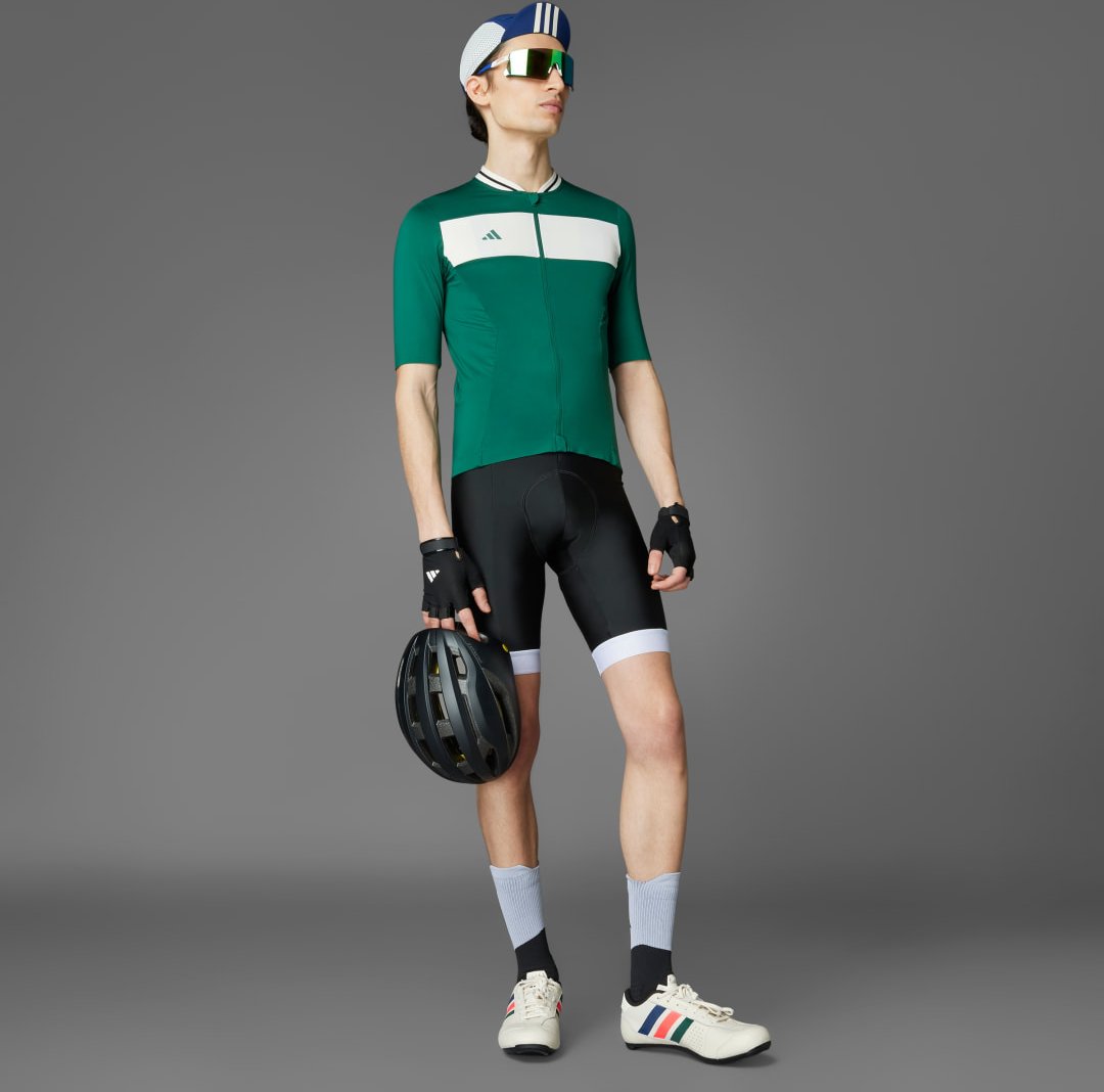 adidas Heritage Tempo 3-Streifen Radtrikot