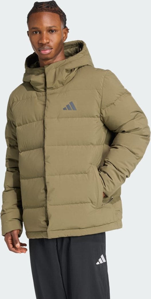 Helionic CLIMAWARM Daunenjacke mit Kapuze