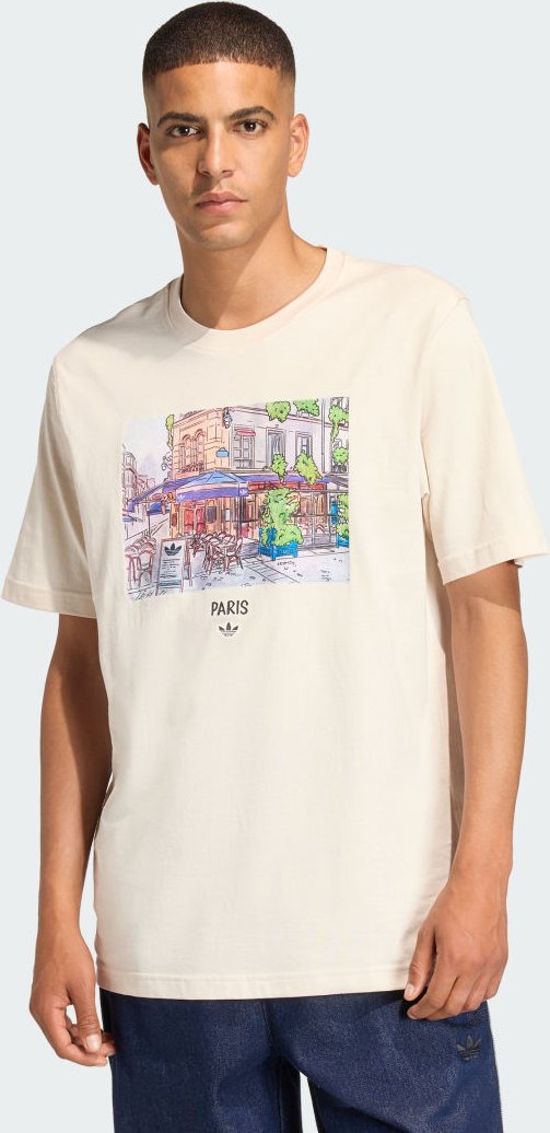 Painting Paris Street View Grafik T-Shirt