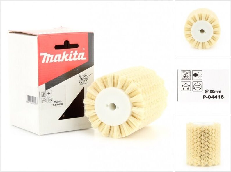 Makita - P-04416 Fiber Bürste 100 mm - kompatibel mit 9741