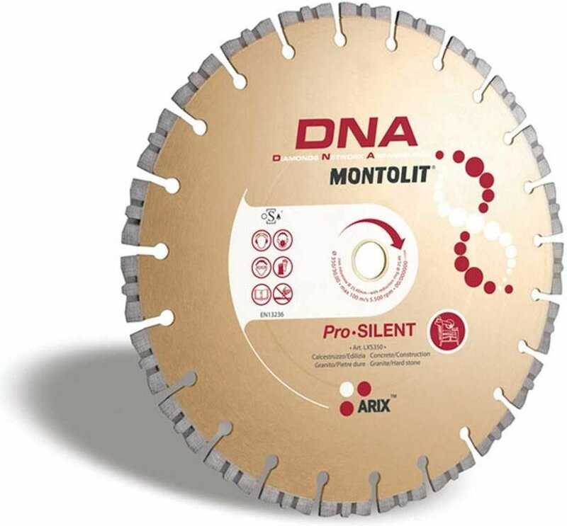 Diamantscheibe 350 Mm Schweigen Granite Harter Stein Montolit Dna Lxs350
