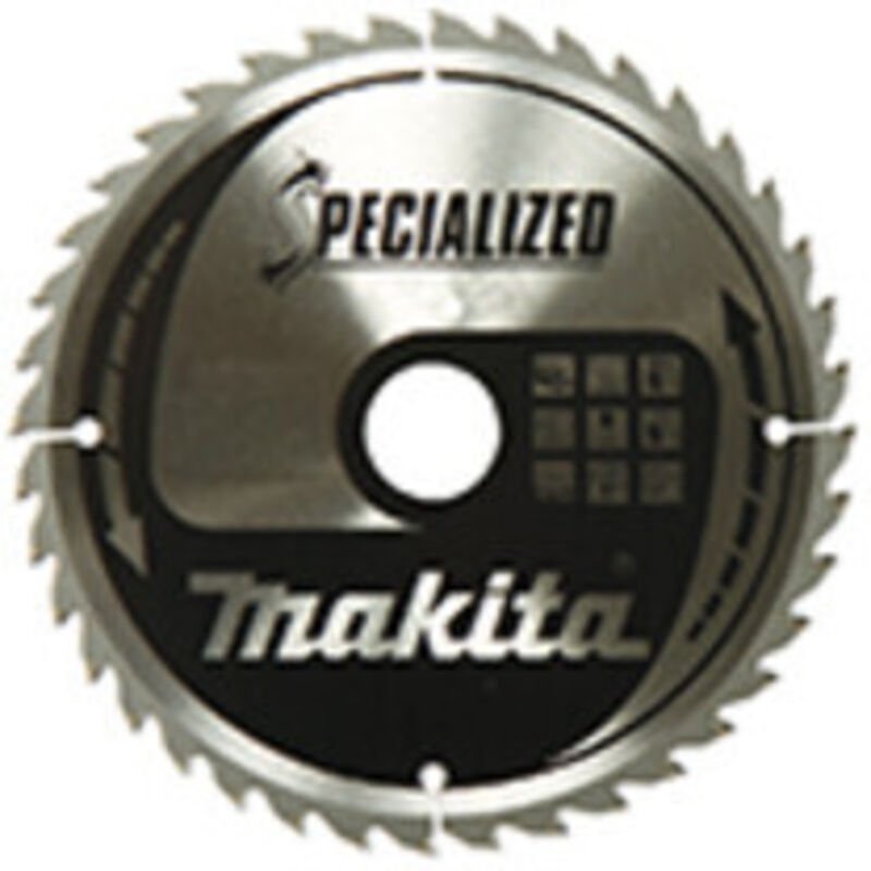 B-33255 Specialized tct Kreissägeblatt 180 x 30 mm 60T Aluminium - Makita