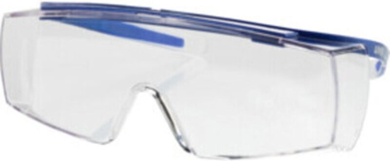 Uvex - berbrille für Brillenträger super otg, Scheibentönung: clear