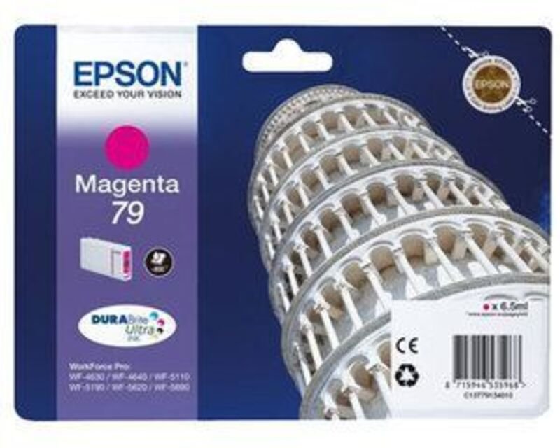 EPSON 79 Tinte magenta Standardkapazität 6.5ml 800 Seiten 1er-Pack (C13T79134010)