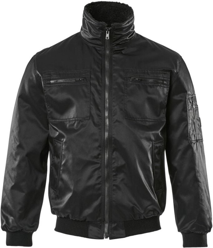 Mascot Pilotenjacke Alaska mit Kunstplezfutter Schwarz L