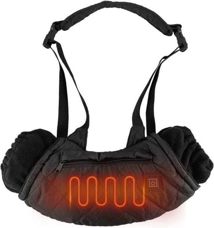 Handwärmerärmel, USB-beheizbare Handschuhe mit 3 Geschwindigkeitsstufen, elektrisch beheizbare Handschuhe mit verstellba...