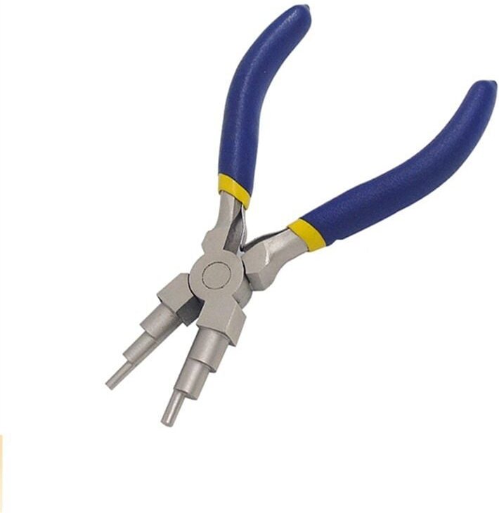 6-in-1-Handzange zum Formen von rostfreien Ringen, Bügelherstellung für 3 mm bis 10 mm Kohlenstoffstahl, tragbares Schmu...