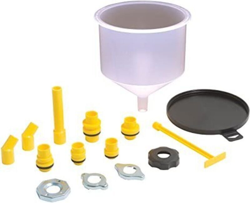 15-teiliges Öleinfüllset aus Kunststoff mit Trichter und Ausgießer, Anti-Verschütt-Werkzeug, Kühlmittel-Einfüllset