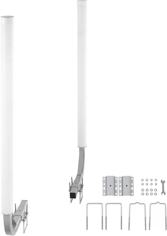 Mophorn 1,2 m verstellbare Bootsanhängerführung, 2 rostfreie verzinkte Stahlstangen mit PVC für Ski-, Angel- und Segelbo...