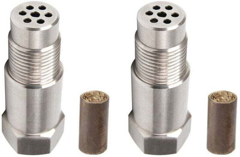 Satz mit 2 Lambdasonden für Autos, Adapter zur Deaktivierung der Motorkontrollleuchte, Lambdasonde M18 x 1,5