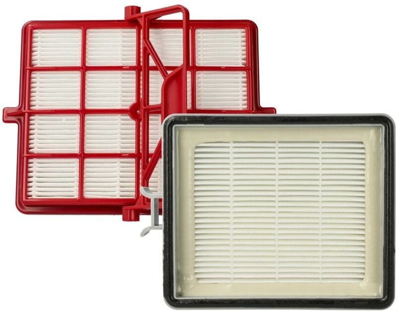 2x Staubsauger-Filter Filter Set Ersatz für Lux 111000160, 11548202 Filter für Staubsauger, Kombi- + HEPA-Filter - Vhbw